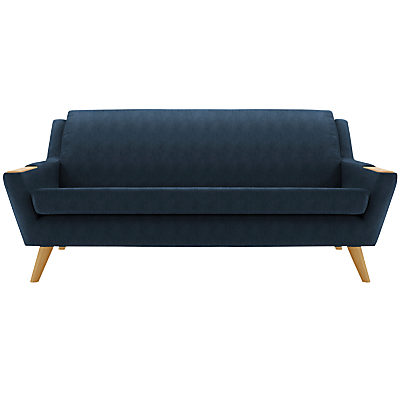 G Plan Vintage The Fifty Five Large 3 Seater Sofa Velvet Indigo G Plan Vintage The Fifty Five Large 3 Seater Sofa Velvet Indigo